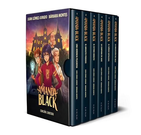 PACK EDICIÓN LIMITADA AMANDA BLACK (LIBROS DEL 1 AL 6): (AMANDA BLACK 1-6) | 9788419048967 | GÓMEZ-JURADO, JUAN; MONTES, BÁRBARA | Llibreria Drac - Librería de Olot | Comprar libros en catalán y castellano online