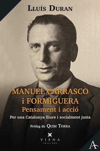 MANUEL CARRASCO I FORMIGUERA | 9788418908811 | DURAN, LLUÍS | Llibreria Drac - Librería de Olot | Comprar libros en catalán y castellano online