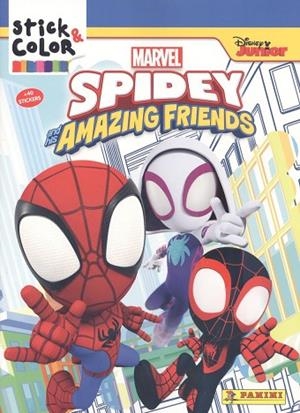 STICK COLOR SPIDERMAN AND FRIENDS | 9788427872998 | AA.DD. | Llibreria Drac - Librería de Olot | Comprar libros en catalán y castellano online