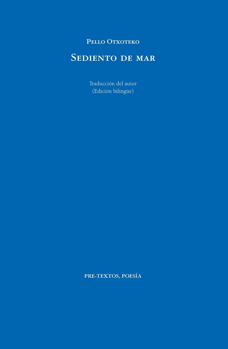 SEDIENTO DE MAR | 9788418935893 | OTXOTEKO, PELLO | Llibreria Drac - Librería de Olot | Comprar libros en catalán y castellano online