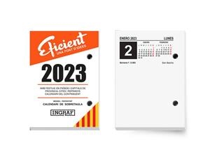 BLOC BUFFET EFICIENT 2023 | 8422725534356 | AA.DD. | Llibreria Drac - Librería de Olot | Comprar libros en catalán y castellano online