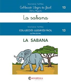 SABANA, LA (LLEGIR ES FACIL 13) | 9788419565044 | CUBINSÀ, NÚRIA; RIBES, MERITXELL | Llibreria Drac - Librería de Olot | Comprar libros en catalán y castellano online