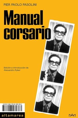 MANUAL CORSARIO | 9788418481383 | PASOLINI, PIER PAOLO | Llibreria Drac - Llibreria d'Olot | Comprar llibres en català i castellà online