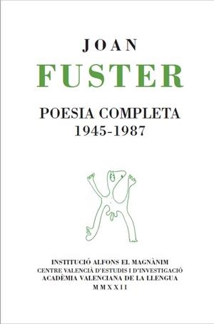 POESIA COMPLETA 1945-1987 | 9788478229178 | FUSTER, JOAN | Llibreria Drac - Librería de Olot | Comprar libros en catalán y castellano online