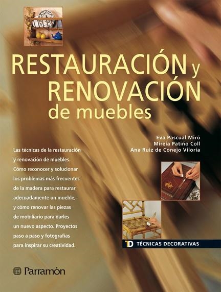 RESTAURACION Y RENOVACION DE MUEBLES | 9788434223103 | PASCUAL, ETC | Llibreria Drac - Llibreria d'Olot | Comprar llibres en català i castellà online