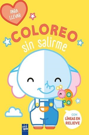 COLOREO SIN SALIRME-PARA LLEVAR. ELEFANTE | 9788408264071 | YOYO | Llibreria Drac - Librería de Olot | Comprar libros en catalán y castellano online