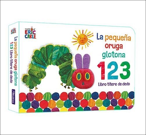 PEQUEÑA ORUGA GLOTONA 1 2 3, LA. LIBRO TÍTERE DE DEDO | 9788448863005 | CARLE, ERIC | Llibreria Drac - Librería de Olot | Comprar libros en catalán y castellano online
