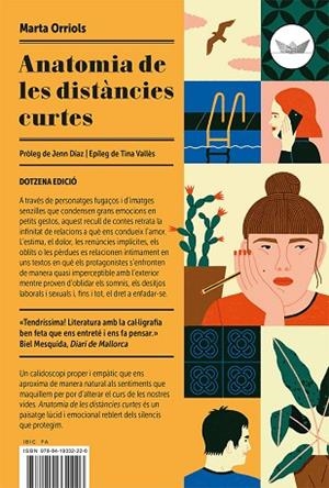 ANATOMIA DE LES DISTÀNCIES CURTES | 9788419332226 | ORRIOLS, MARTA | Llibreria Drac - Librería de Olot | Comprar libros en catalán y castellano online