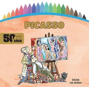 PICASSO 50 ANIVERSARIO STICKERS | 9788419028396 | Llibreria Drac - Librería de Olot | Comprar libros en catalán y castellano online