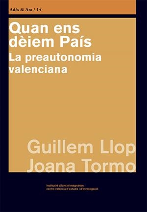 QUAN ENS DÈIEM PAÍS | 9788478229420 | LLOP, GUILLEM; TORMO, JOANA | Llibreria Drac - Librería de Olot | Comprar libros en catalán y castellano online