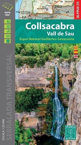 COLLSACABRA VALL DE SAU. MAPA ALPINA 1:25.000 | 9788480909600 | AA.DD. | Llibreria Drac - Llibreria d'Olot | Comprar llibres en català i castellà online