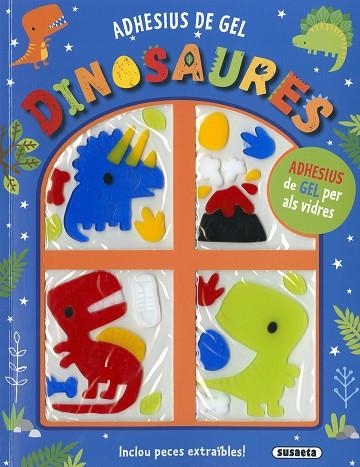 DINOSAURES. ADHESIUS DE GEL | 9788467793321 | EDICIONES, SUSAETA | Llibreria Drac - Librería de Olot | Comprar libros en catalán y castellano online