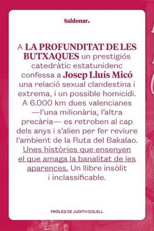 PROFUNDITAT DE LES BUTXAQUES, LA | 9788419571069 | MICÓ, JOSEP LLUÍS | Llibreria Drac - Librería de Olot | Comprar libros en catalán y castellano online