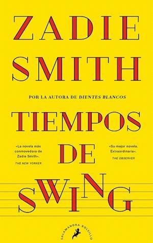 TIEMPOS DE SWING | 9788418796685 | SMITH, ZADIE | Llibreria Drac - Librería de Olot | Comprar libros en catalán y castellano online