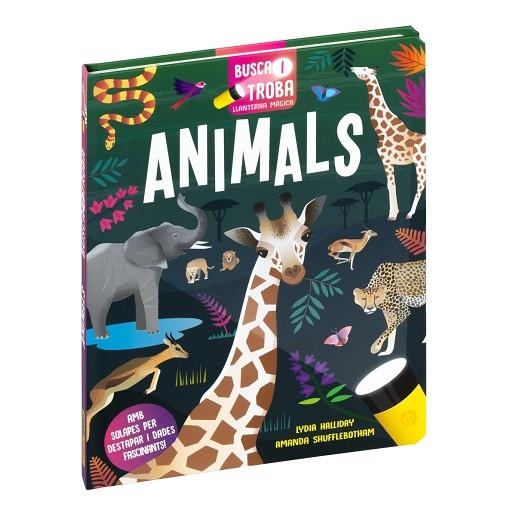 BUSCA I TROBA LLANTERNA MÀGICA, ANIMALS | 9788411018388 | AA.DD. | Llibreria Drac - Llibreria d'Olot | Comprar llibres en català i castellà online