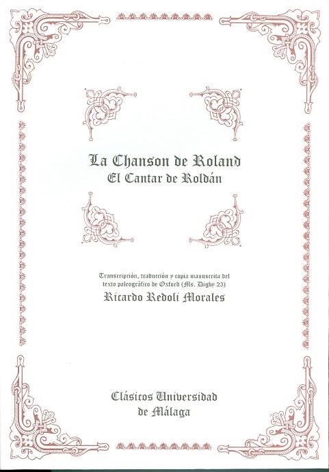 CHANSON DE ROLAND, LA. EL CANTAR DE ROLDAN | 9788474967395 | REDOLI MORALES, RICARDO | Llibreria Drac - Librería de Olot | Comprar libros en catalán y castellano online