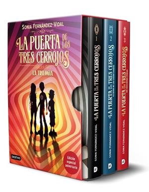 ESTUCHE TRILOGÍA PUERTA DE LOS TRES CERROJOS | 9788408270577 | FERNÁNDEZ-VIDAL, SÓNIA | Llibreria Drac - Llibreria d'Olot | Comprar llibres en català i castellà online