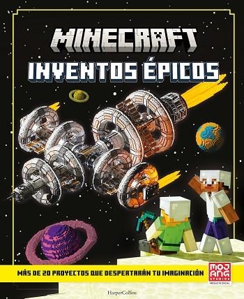 MINECRAFT OFICIAL: INVENTOS ÉPICOS | 9788418774492 | AB, MOJANG | Llibreria Drac - Llibreria d'Olot | Comprar llibres en català i castellà online