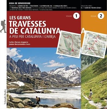 GRANS TRAVESSES DE CATALUNYA (VOLUMS 1 I 2), LES | 9788484789413 | BONAVENTURA, JAUME; CLARACO, CARLES | Llibreria Drac - Librería de Olot | Comprar libros en catalán y castellano online