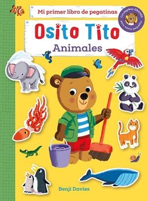 OSITO TITO. MI PRIMER LIBRO DE PEGATINAS. ANIMALES | 9788408267126 | DAVIES, BENJI | Llibreria Drac - Llibreria d'Olot | Comprar llibres en català i castellà online