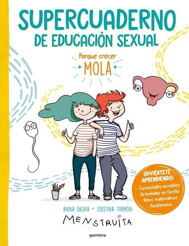 SUPERCUADERNO DE EDUCACIÓN SEXUAL | 9788419501165 | TORRÓN, CRISTINA; (MENSTRUITA); SALVIA, ANNA | Llibreria Drac - Librería de Olot | Comprar libros en catalán y castellano online