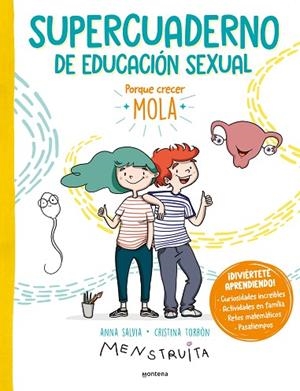 SUPERCUADERNO DE EDUCACIÓN SEXUAL | 9788419501165 | TORRÓN, CRISTINA; (MENSTRUITA); SALVIA, ANNA | Llibreria Drac - Llibreria d'Olot | Comprar llibres en català i castellà online