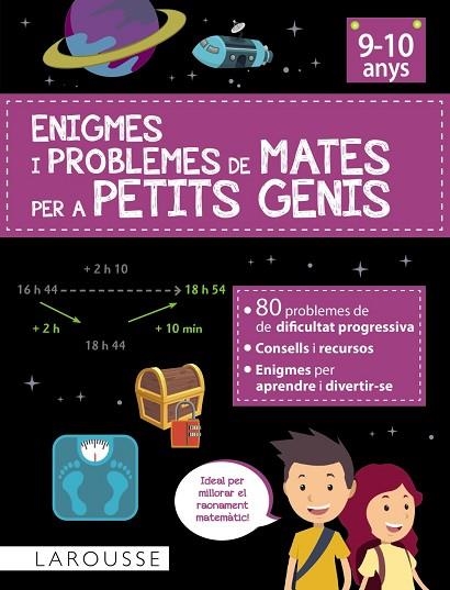 ENIGMES I PROBLEMES DE MATES PER A PETITS GENIS (9-10 ANYS) | 9788419436764 | AURIOL, SYLVAINE | Llibreria Drac - Librería de Olot | Comprar libros en catalán y castellano online