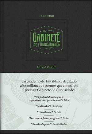 CUADERNO GABINETE DE CURIOSIDADES | 9788412636154 | PÉREZ, NURIA | Llibreria Drac - Librería de Olot | Comprar libros en catalán y castellano online