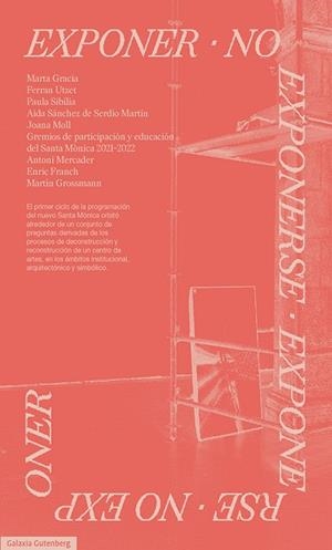 EXPONERSE, NO EXPONERSE | 9788419392763 | AA.DD. | Llibreria Drac - Llibreria d'Olot | Comprar llibres en català i castellà online