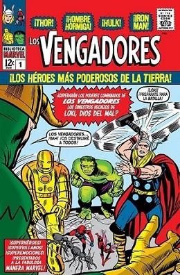 BIBLIOTECA MARVEL LOS VENGADORES 1. 1963-64: THE AVENGERS 1-6 USA | 9788411503310 | AA. DD | Llibreria Drac - Librería de Olot | Comprar libros en catalán y castellano online