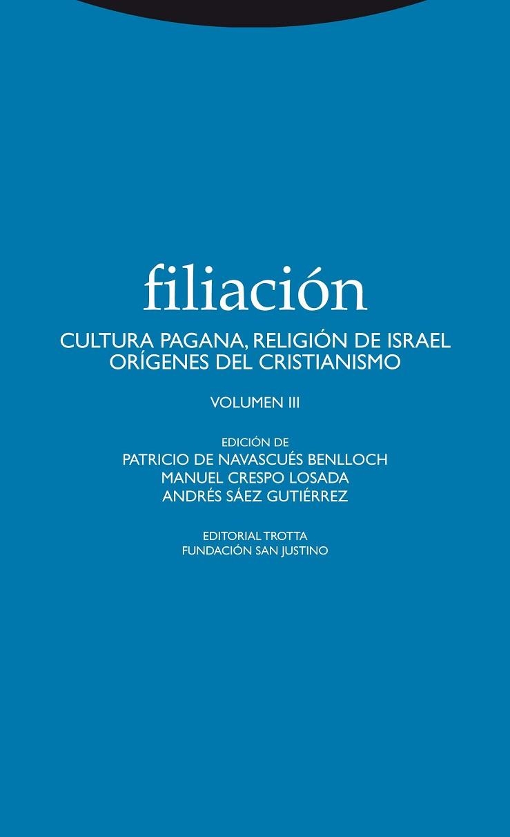 FILIACIÓN III | 9788498792188 | ANÓNIMO | Llibreria Drac - Librería de Olot | Comprar libros en catalán y castellano online