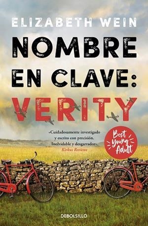 NOMBRE EN CLAVE: VERITY (BEST YOUNG ADULT) | 9788466367585 | WEIN, ELIZABETH | Llibreria Drac - Librería de Olot | Comprar libros en catalán y castellano online