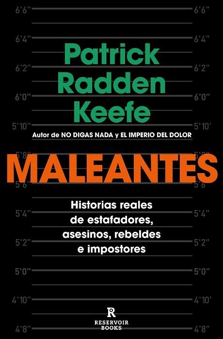 MALEANTES | 9788418052989 | RADDEN KEEFE, PATRICK | Llibreria Drac - Llibreria d'Olot | Comprar llibres en català i castellà online