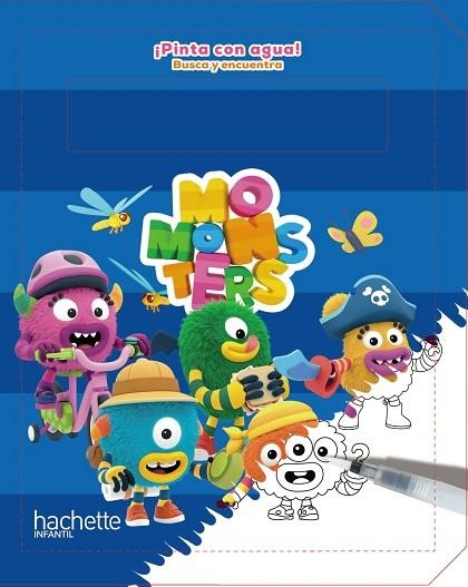 PINTA CON AGUA! BUSCA Y ENCUENTRA. MOMONSTERS | 9788419316370 | AA.DD. | Llibreria Drac - Librería de Olot | Comprar libros en catalán y castellano online