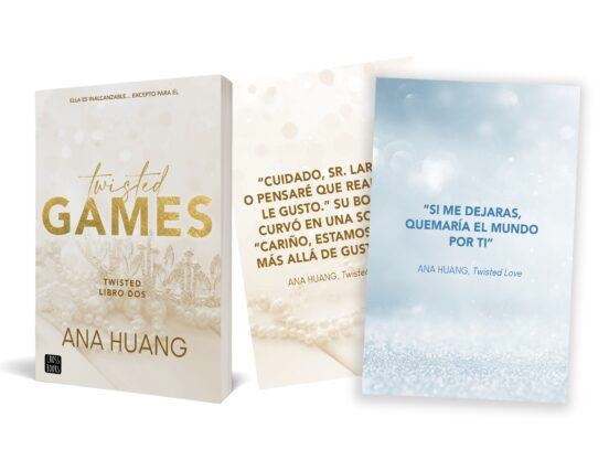 TWISTED GAMES 2 (PACK + LÁMINAS) | 8432715155386 | HUANG, ANA | Llibreria Drac - Librería de Olot | Comprar libros en catalán y castellano online