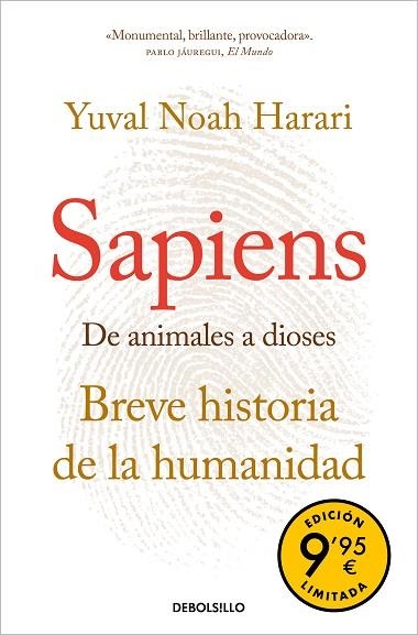 DE ANIMALES A DIOSES (EDICIÓN LIMITADA) | 9788466372794 | HARARI, YUVAL NOAH | Llibreria Drac - Librería de Olot | Comprar libros en catalán y castellano online