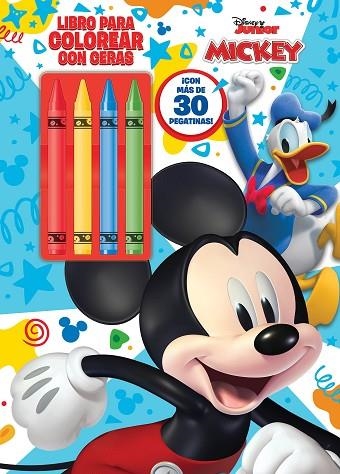MICKEY. LIBRO PARA COLOREAR CON CERAS | 9788418940217 | DISNEY | Llibreria Drac - Librería de Olot | Comprar libros en catalán y castellano online