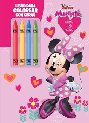 MINNIE. LIBRO PARA COLOREAR CON CERAS 2 | 9788418940224 | DISNEY | Llibreria Drac - Librería de Olot | Comprar libros en catalán y castellano online