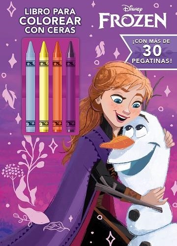 FROZEN. LIBRO PARA COLOREAR CON CERAS | 9788418940231 | DISNEY | Llibreria Drac - Librería de Olot | Comprar libros en catalán y castellano online