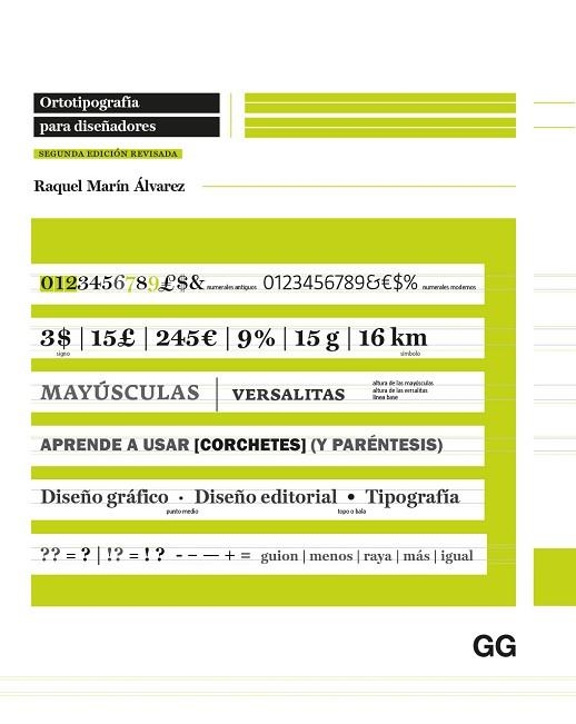 ORTOTIPOGRAFÍA PARA DISEÑADORES | 9788425234712 | MARÍN, RAQUEL | Llibreria Drac - Librería de Olot | Comprar libros en catalán y castellano online