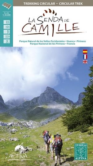 SENDA DE CAMILLE, LA. MAPA ALPINA 1:25000 + CARPETA DESPLEGABLE | 9788480909822 | AA.DD. | Llibreria Drac - Librería de Olot | Comprar libros en catalán y castellano online