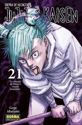 JUJUTSU KAISEN 21 | 9788467961720 | AKUTAMI, GEGE | Llibreria Drac - Librería de Olot | Comprar libros en catalán y castellano online