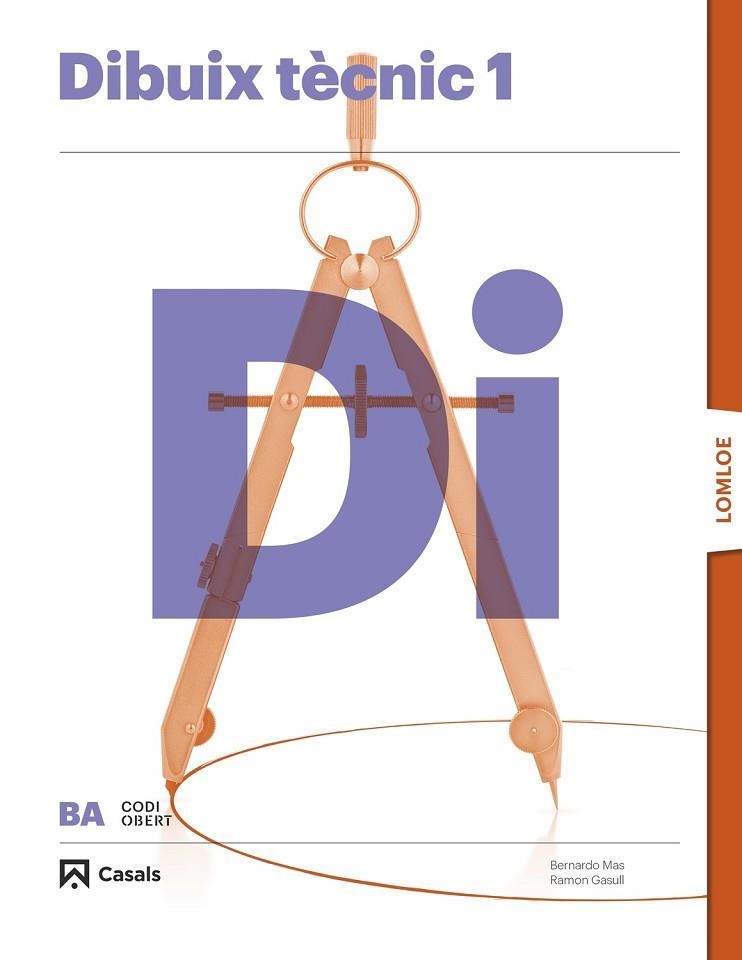 DIBUIX TÈCNIC 1 BA | 9788421874875 | MAS MAS, BERNARDO/; GASULL BARBERÀ, RAMON | Llibreria Drac - Librería de Olot | Comprar libros en catalán y castellano online