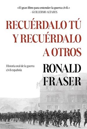 RECUÉRDALO TÚ Y RECUÉRDALO A OTROS | 9788491995722 | FRASER, RONALD | Llibreria Drac - Librería de Olot | Comprar libros en catalán y castellano online