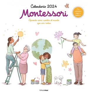 CALENDARIO MONTESSORI 2024 | 9788408276913 | TEBA GODOY, ALICIA | Llibreria Drac - Librería de Olot | Comprar libros en catalán y castellano online