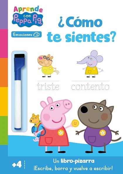 APRENDE CON PEPPA. ¿CÓMO TE SIENTES? (PEPPA PIG. PRIMEROS APRENDIZAJES) | 9788448866273 | EONE HASBRO | Llibreria Drac - Librería de Olot | Comprar libros en catalán y castellano online
