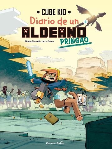 MINECRAFT. DIARIO DE UN ALDEANO PRINGAO. CÓMIC 6 | 9788408277729 | CUBE KID | Llibreria Drac - Llibreria d'Olot | Comprar llibres en català i castellà online