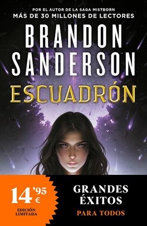 ESCUADRÓN (ESCUADRÓN 1) | 9788413148588 | SANDERSON, BRANDON | Llibreria Drac - Librería de Olot | Comprar libros en catalán y castellano online