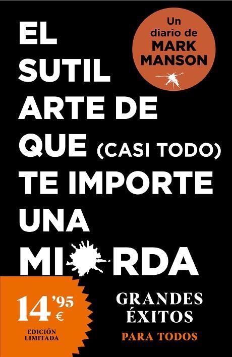 SUTIL ARTE DE QUE (CASI TODO) TE IMPORTE UNA MIERDA, EL. DIARIO | 9788418850707 | MANSON, MARK | Llibreria Drac - Librería de Olot | Comprar libros en catalán y castellano online