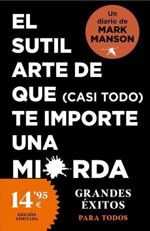 SUTIL ARTE DE QUE (CASI TODO) TE IMPORTE UNA MIERDA, EL. DIARIO | 9788418850707 | MANSON, MARK | Llibreria Drac - Llibreria d'Olot | Comprar llibres en català i castellà online
